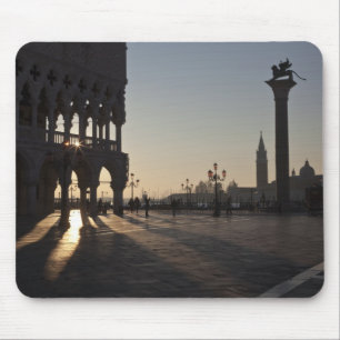 Sunrise on Plaza San Marco Mouse Pad