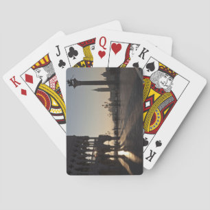 Sunrise on Plaza San Marco Playing Cards