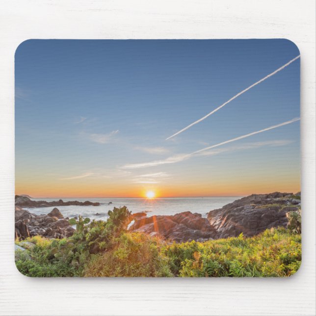 Sunrise On The Armação Beach Mouse Pad (Front)