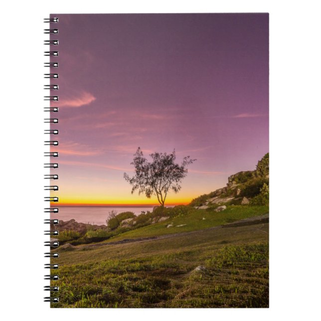 Sunrise On The Beach In Florianopolis Notebook (Front)