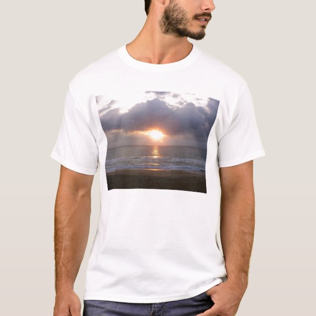 sunrise on the beach T-Shirt (Front)