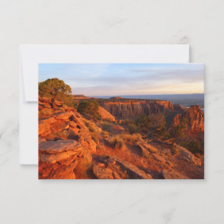 Sunrise on the Grand View Trail at CO Monument