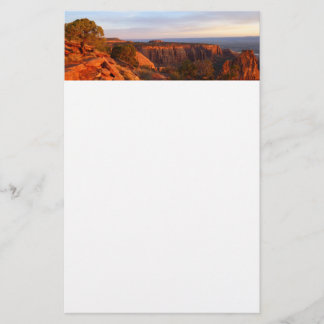 Sunrise on the Grand View Trail at CO Monument Stationery