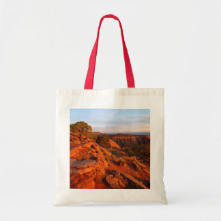 Sunrise on the Grand View Trail at CO Monument Tote Bag