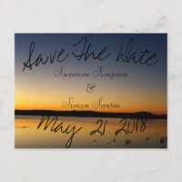 Sunrise on the Lake Save The Date