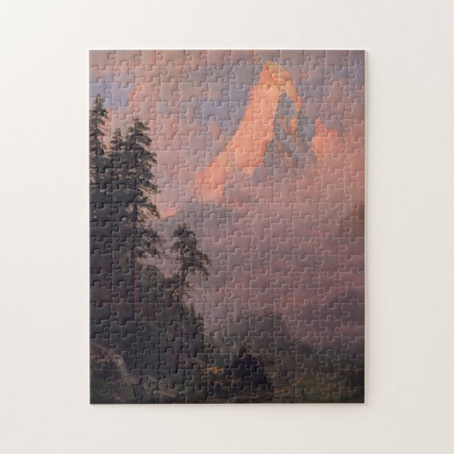 Sunrise on the Matterhorn Jigsaw Puzzle (Vertical)