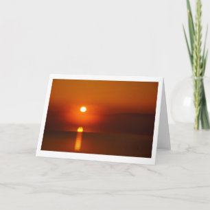 Sunrise on the Potomac Greeting Card