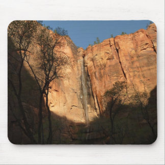 Sunrise on the Riverside Walk Trail at Zion Mouse Pad