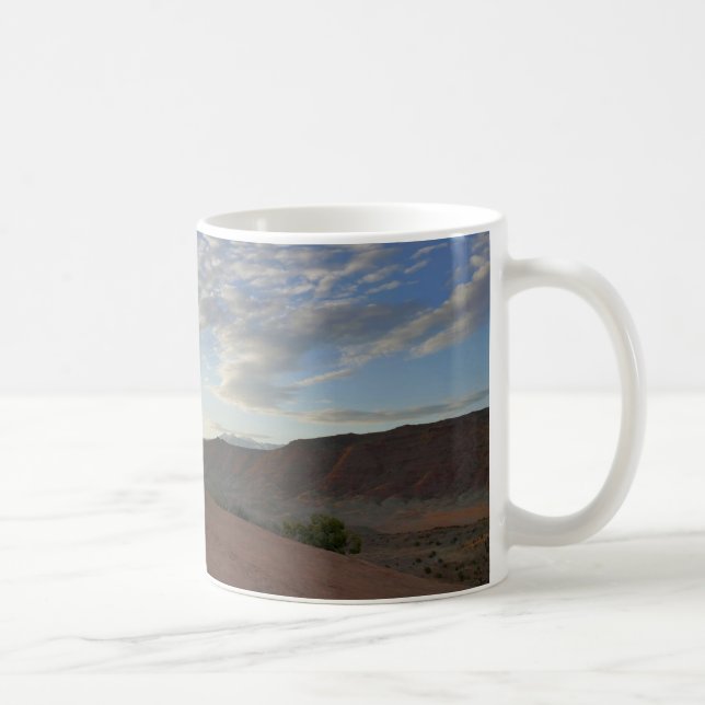 Sunrise on the Trail to Delicate Arch Coffee Mug (Right)