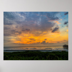 Sunrise on Tybee Poster