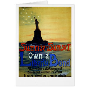 Sunrise or Sunset Own a Liberty Bond
