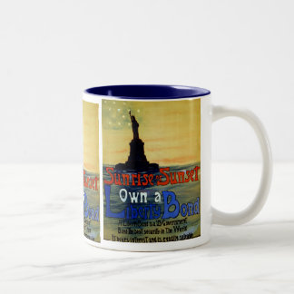 Sunrise or Sunset Own a Liberty Bond Two-Tone Coffee Mug