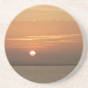 Sunrise over Aruba I Caribbean Seascape Coaster