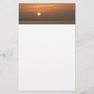 Sunrise over Aruba I Caribbean Seascape Stationery