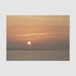 Sunrise over Aruba I Caribbean Seascape Tissue Paper
