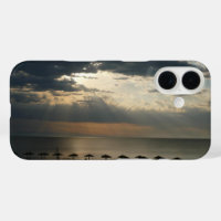 Sunrise over beach in Greece Scenic Seascape Photo