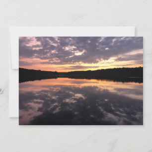 Sunrise Over Bear Lake Card