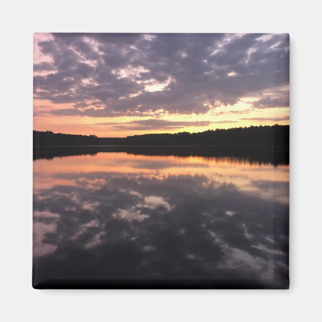 Sunrise Over Bear Lake Magnet (Front)