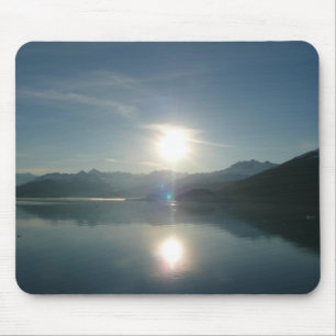 Sunrise over College Fjord Alaska Photography Mouse Pad