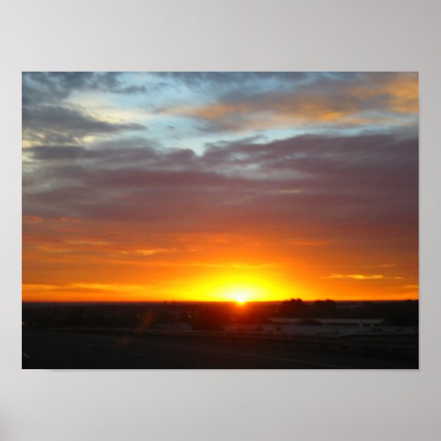 Sunrise over Colorado Poster (Front)