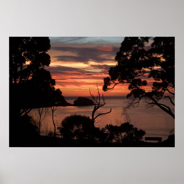 Sunrise Over Freycinet Np Poster (Front)