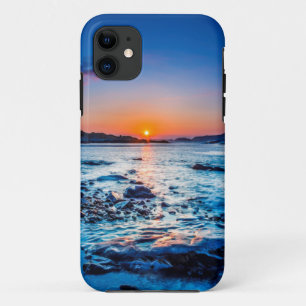 Sunrise Over Horizon At Seashore At Dawn Case-Mate iPhone Case