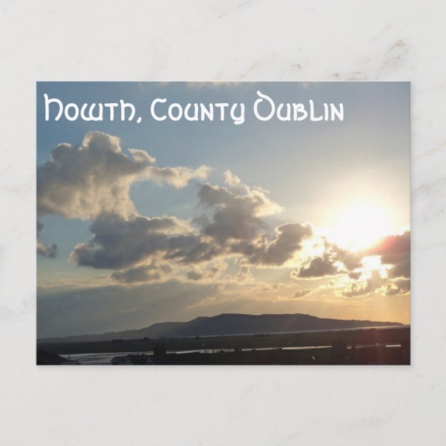 Sunrise Over Howth Postcard (Front)