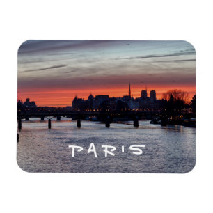 Sunrise over Ile de la Cite and Notre Dame - Paris Magnet