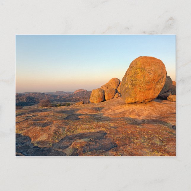 Sunrise over Matobo Hills Postcard (Front)