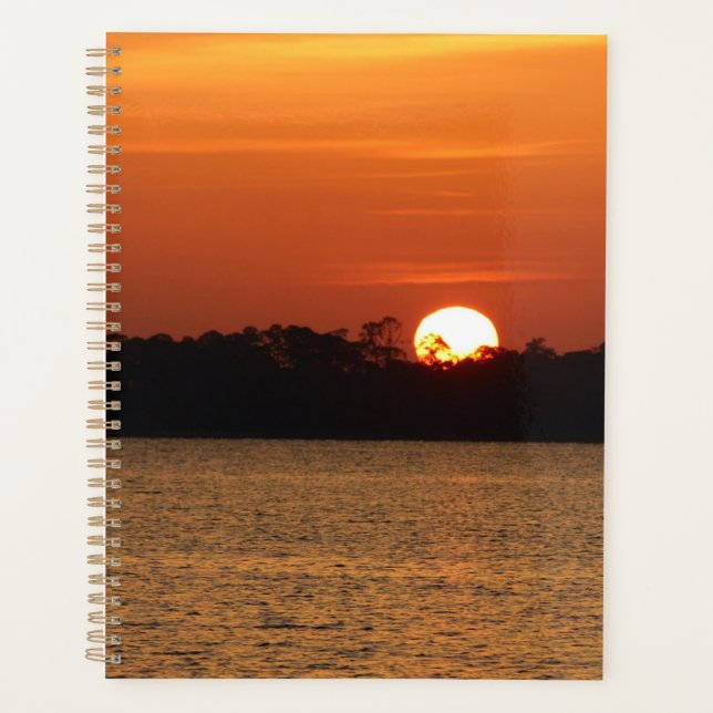 Sunrise Over Perdido Bay Planner (Front)