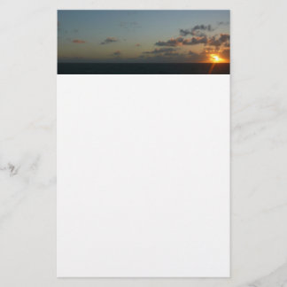 Sunrise over San Juan I Puerto Rico Stationery