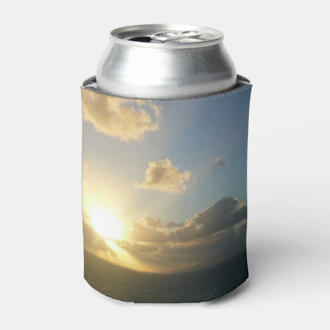 Sunrise over San Juan II Puerto Rico Can Cooler (Can Front)