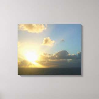 Sunrise over San Juan II Puerto Rico Canvas Print