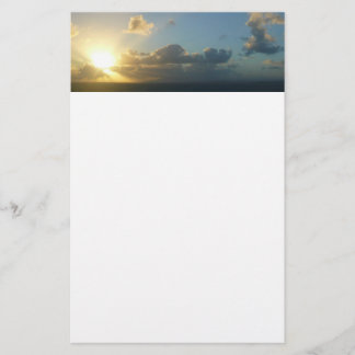 Sunrise over San Juan II Puerto Rico Stationery
