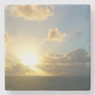 Sunrise over San Juan II Puerto Rico Stone Coaster