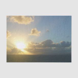 Sunrise over San Juan II Puerto Rico Tissue Paper