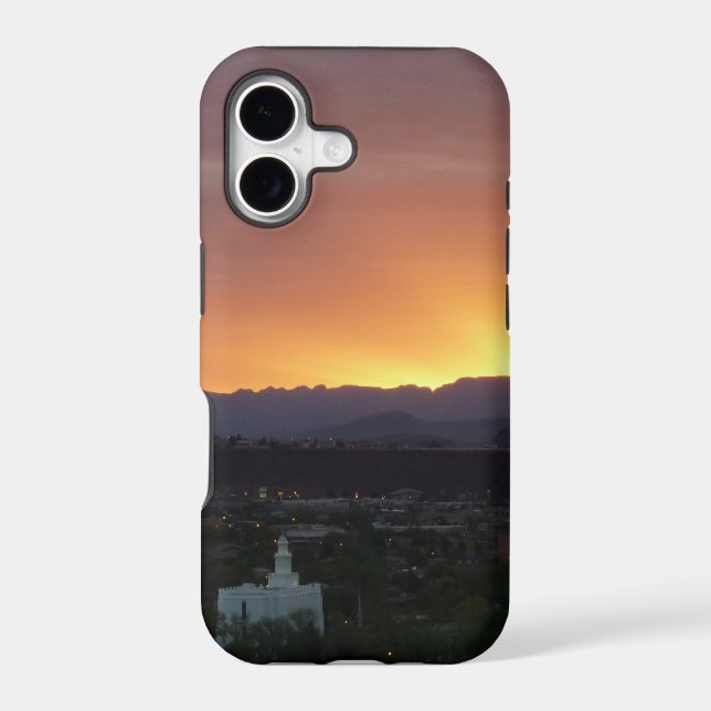 Sunrise over St. George Utah Landscape (Back)