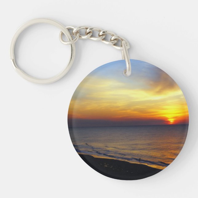 Sunrise over the Atlantic Key Ring (Front)