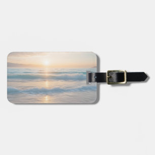 Sunrise Over The Beach Luggage Tag