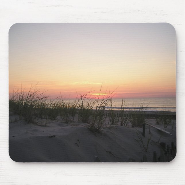 Sunrise over the Jersey Shore Mouse Pad (Front)