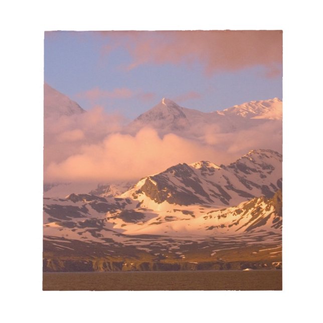 Sunrise over the mountain ranges on South Notepad (Front)