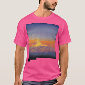 Sunrise Over The Sandias- Albuquerque Active T-Shirt