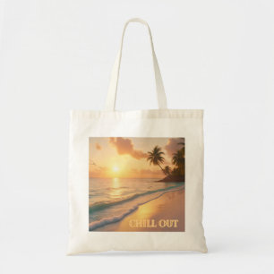 Sunrise Over the Shore – Plastic-Free Purpose Tote Bag