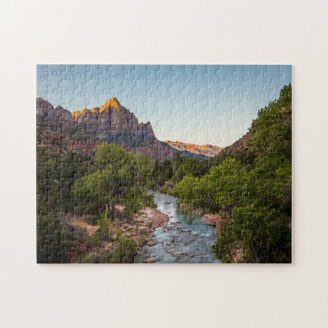 Sunrise Over the Watchman Jigsaw Puzzle (Horizontal)