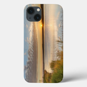 Sunrise Over Wetlands At Arrowwood National iPhone 13 Case