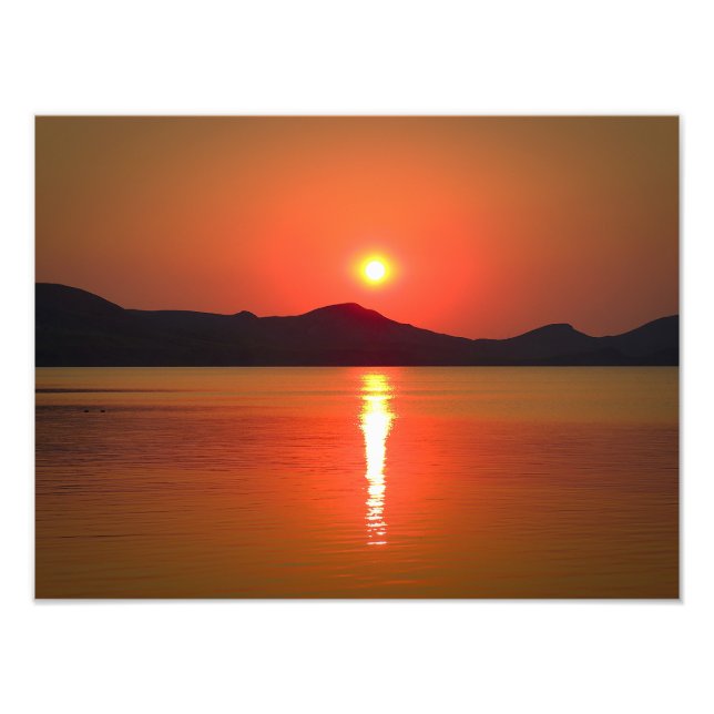 sunrise photo print (Front)