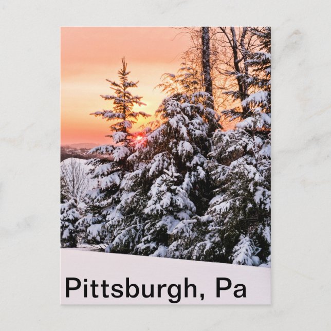 Sunrise, Pittsburgh, Pa Postcard (Front)