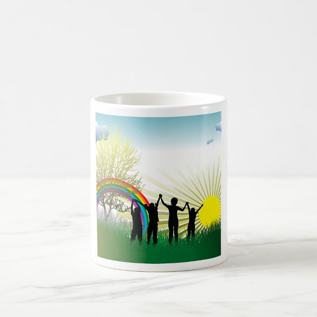 Sunrise Rainbow Children Coffee Mug (Creator Uploaded)