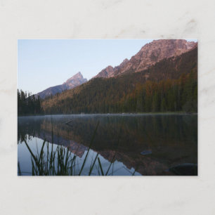 Sunrise Reflection at String Lake I Postcard