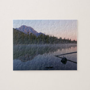 Sunrise Reflection at String Lake II Jigsaw Puzzle